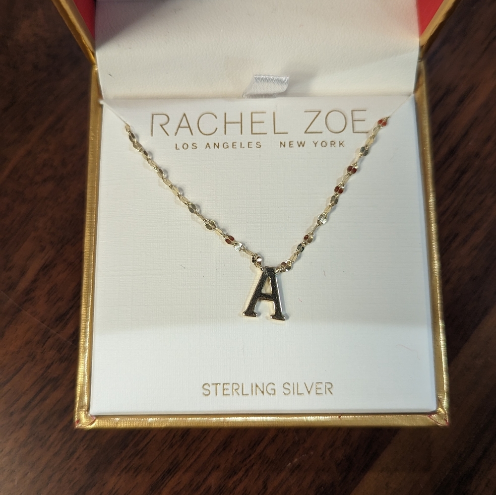 Rachel Zoe Initial Necklace